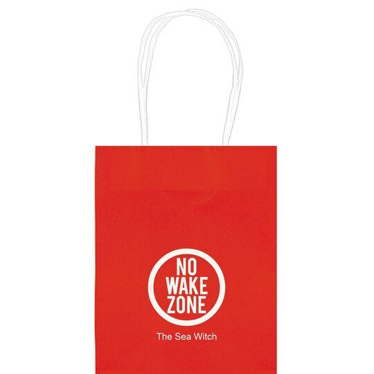 No Wake Zone Mini Twisted Handled Bags